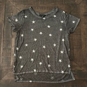 Lucky Brand Charcoal Star Tee